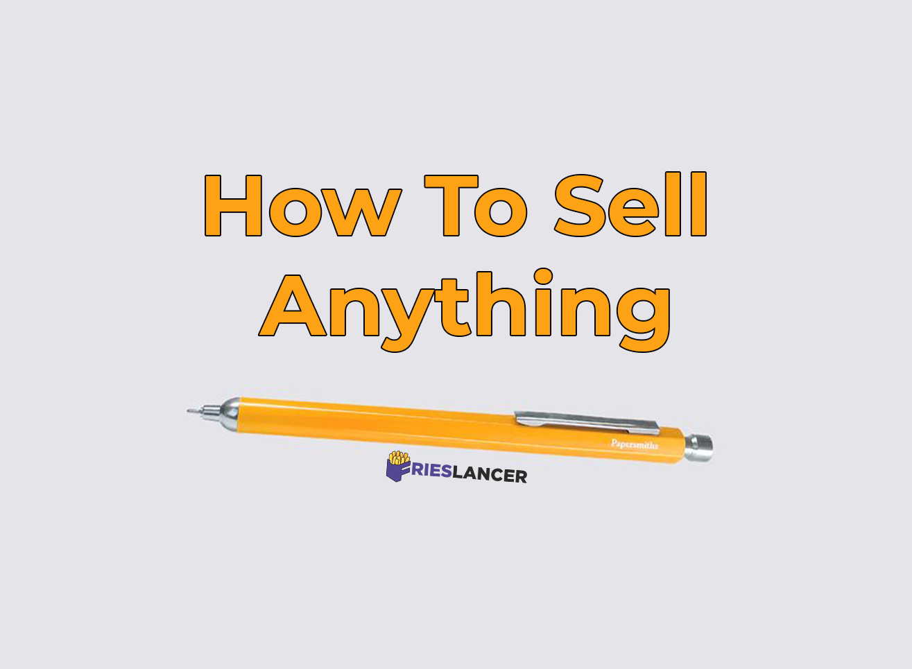 How To Sell Anything. Study of consumer demands