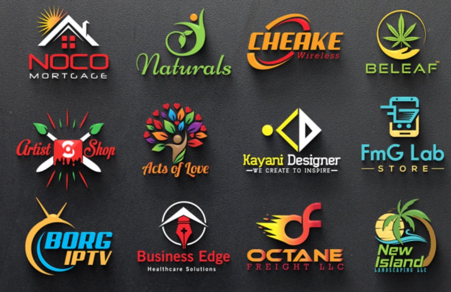I can make a 2d 3d logo design for your brand, company