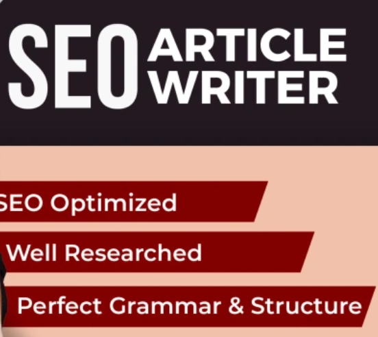I can start writing SEO articles, writing content for blogs