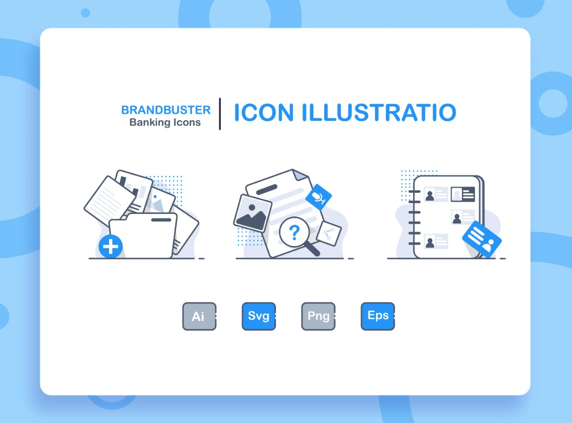 I will design icon or button set for you