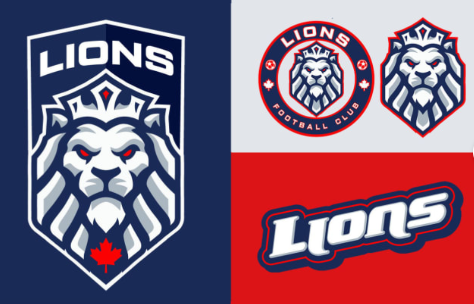 I can design a sports logo in the style of an icon, mascot