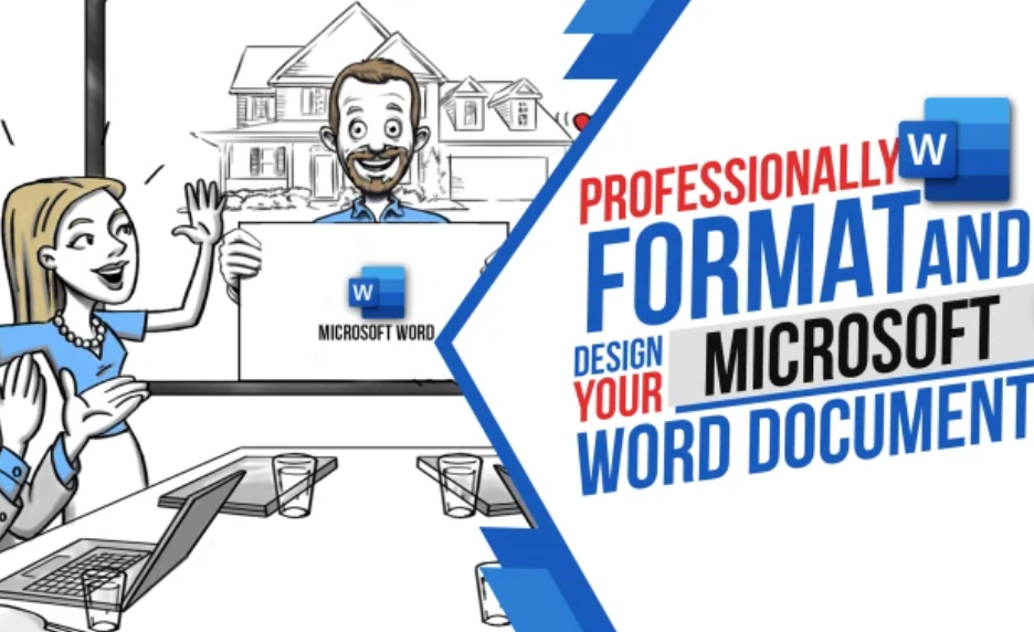 I will format and design a Microsoft Word document