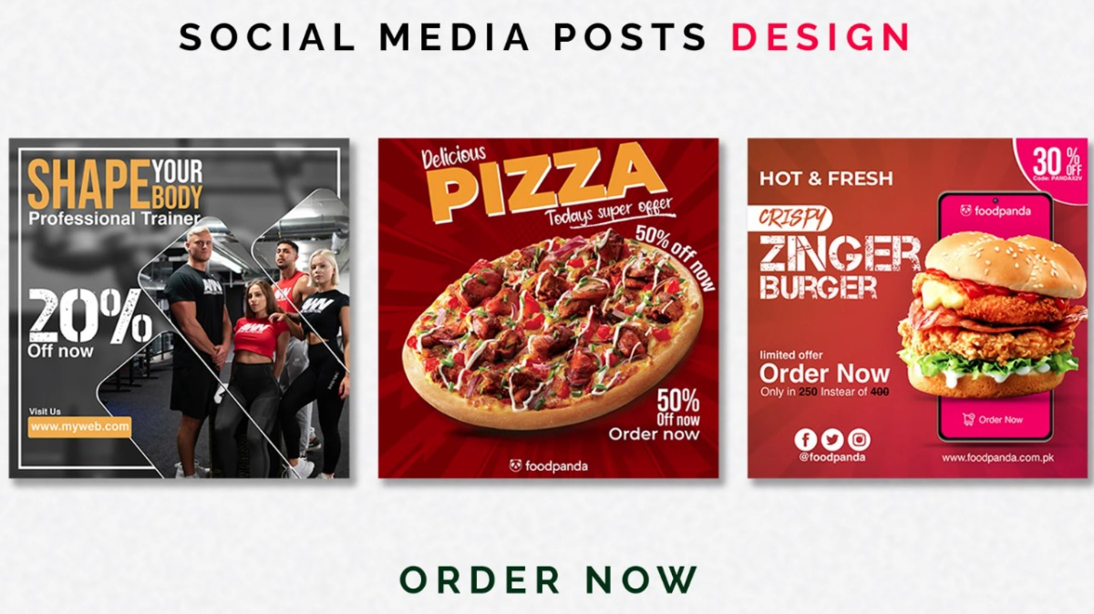 I will design engaging social media posts banner and ads