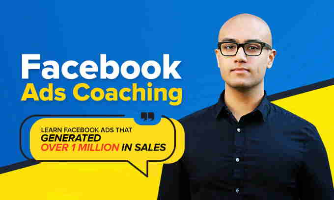 I can be your expert 1 on 1 facebook ads coach