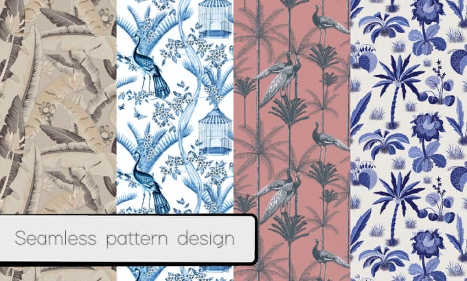 Design unique seamless patterns