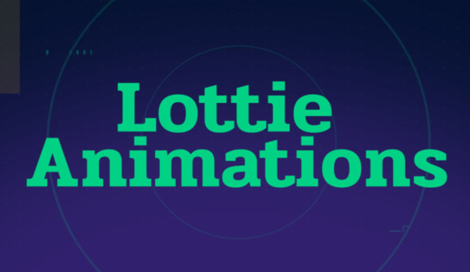 I can make lottie and svg animations for the site