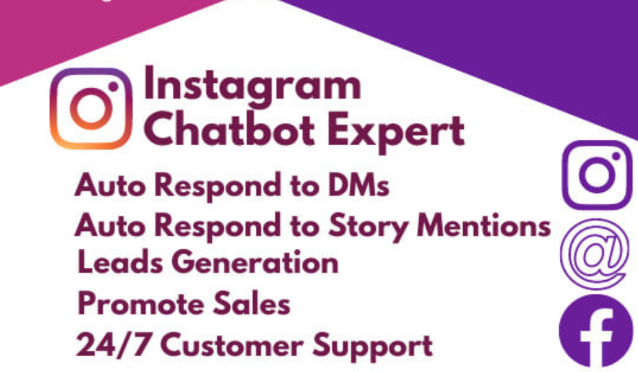 I can create an instagram chatbot using manychat