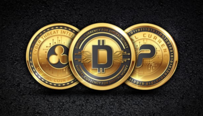 I will develop a cryptocurrency bitcoin token 3d gold silver coin