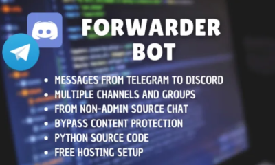 I can create a forwarding bot from telegram to discord