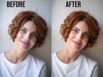 Retouch your photo in Photoshop