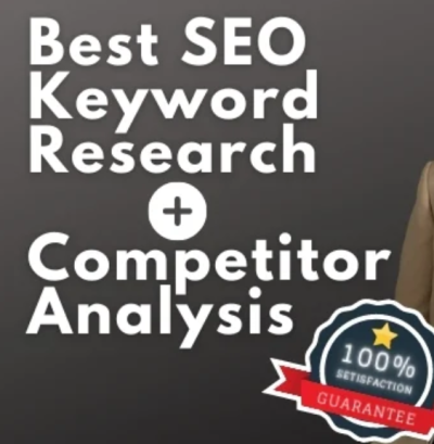 I conduct SEO keyword research and competitor analysis.
