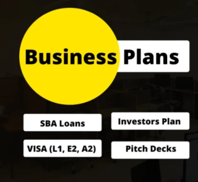 Business plan for SBA loan, visa and investors