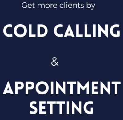 I will do professional cold calling and set appointments for you