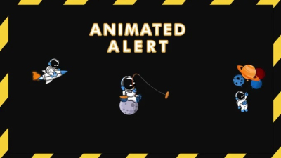 I can make animated twitch alerts