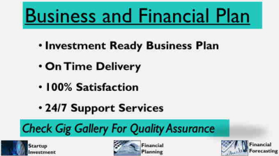 I want to prepare investor business plan and financial plan