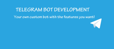 Create your custom telegram bot with any features