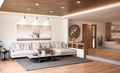 I will do interior design with realistic render for your space