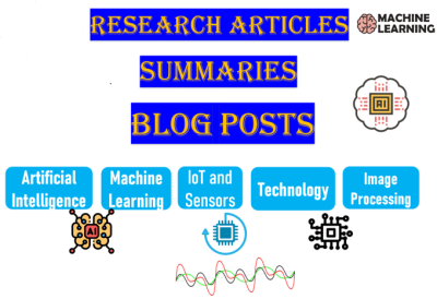 Write quality research articles on ai, machine learning and technology