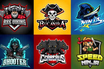 I can create a logo design for esports, games, twitch
