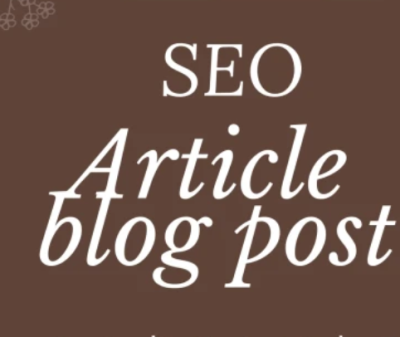 I can write 1500 words of seo articles blog posts