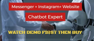 Create a chatbot for facebook messenger, instagram