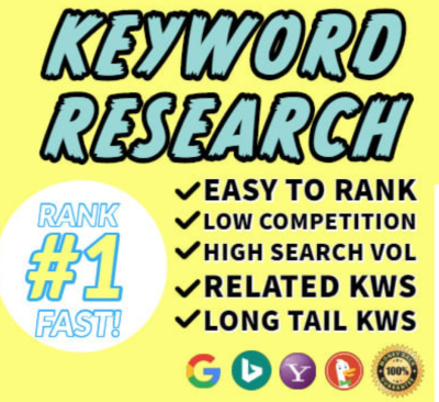 I will do excellent SEO keyword research