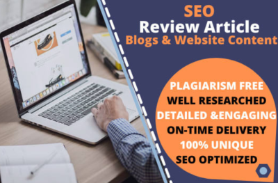 I can write an SEO-optimized affiliate review article