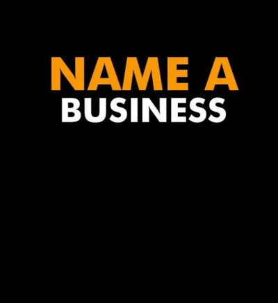 I can create a name and slogan for your business