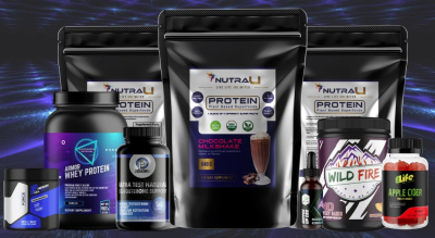 I will design professional supplement label design for protein