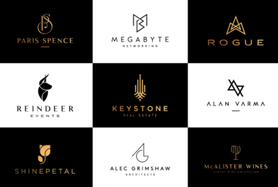 I can create a modern and luxurious logo design