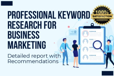 I can run niche or business keyword research