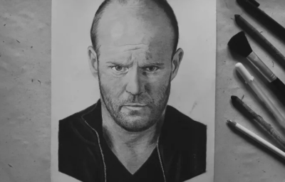 I can draw a pencil sketch of a portrait from a photograph