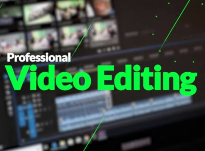 I will be your professional video editor