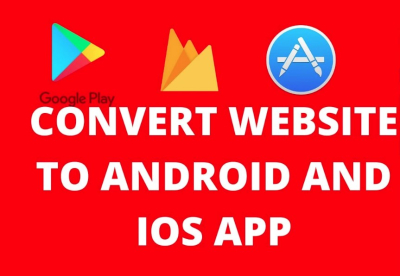 Convert website into Android and IOS app