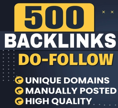 I will do exclusive 500 unique domains blog commenting