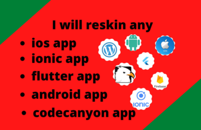 I will configure codecanyon and any ionic application