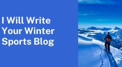 I can write your blog about winter sports