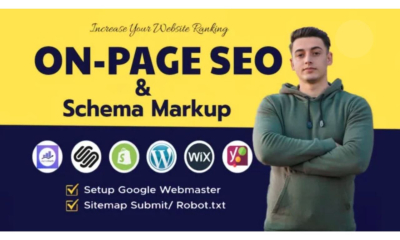 I will optimize website onpage technical seo service wordpress, shopify, wix, squarespace