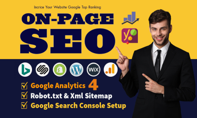 I will seo optimize and boost up your website for ranking
