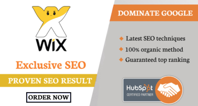 I will do WIX SEO for top google ranking
