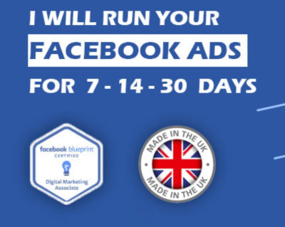 I will run your Facebook advertising