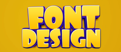I can create a custom ttf or otf font design