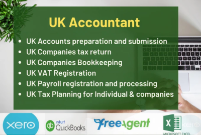 UK company accounts, UK mtd vat return UK tax return and best UK accountant