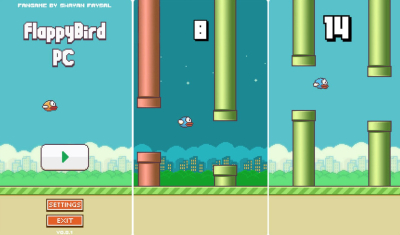 I will create a game in the style of Flappy Bird