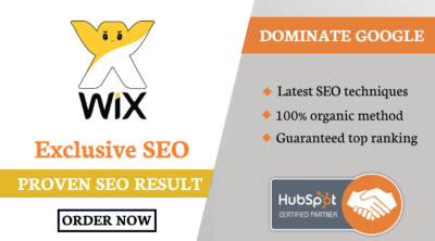 I will do wix SEO for top google ranking