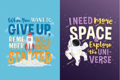 Illustrate your quote or text in hand lettering style