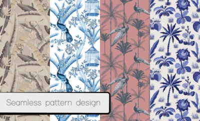 Design unique seamless patterns