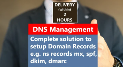 I can configure a record, cname, dns, mx, txt, dkim, spf, dmarc