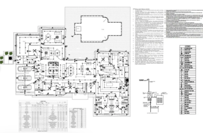 I can make an architectural electrical plan and mep drawings