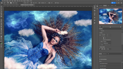 I will edit and edit photos in Adobe Photoshop